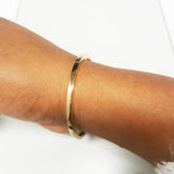 Classic Smooth Woman Bangles Titanium Steel Jewelry Bangle