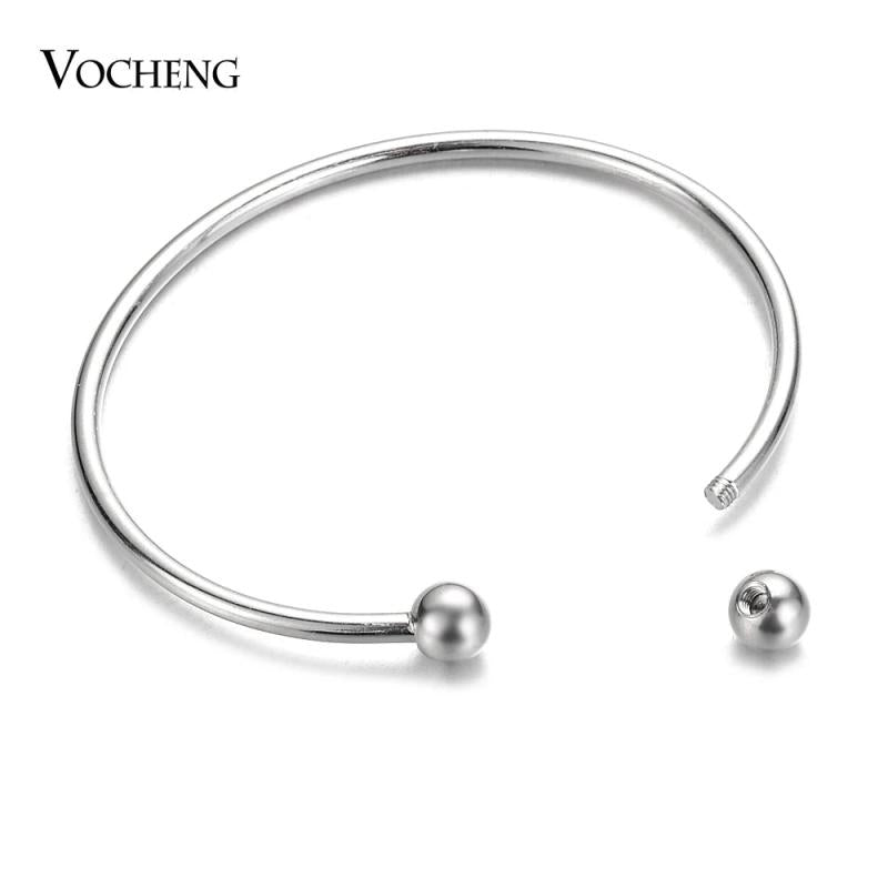 Wire Expandable Bangle Stainless Steel Adjustable Charm Bangles SL-021