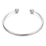 Wire Expandable Bangle Stainless Steel Adjustable Charm Bangles SL-021
