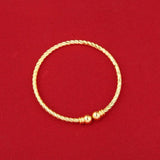 24k Bangle Dubai Bride Wedding Ethiopian Bracelet Charm Kids Jewelry