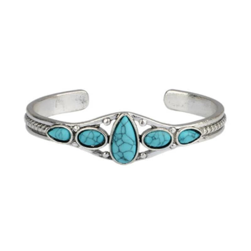 Boho Vintage Natural Stone Bracelet Women Jewelry