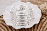 Kids Wire Bangles Expandable Bracelet for DIY Jewelry Charms, 5.8cm/5cm Diameter