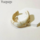 Colorful Acrylic Resin Wide Bangles for Women Indian Jewellery Cuff Bracelet