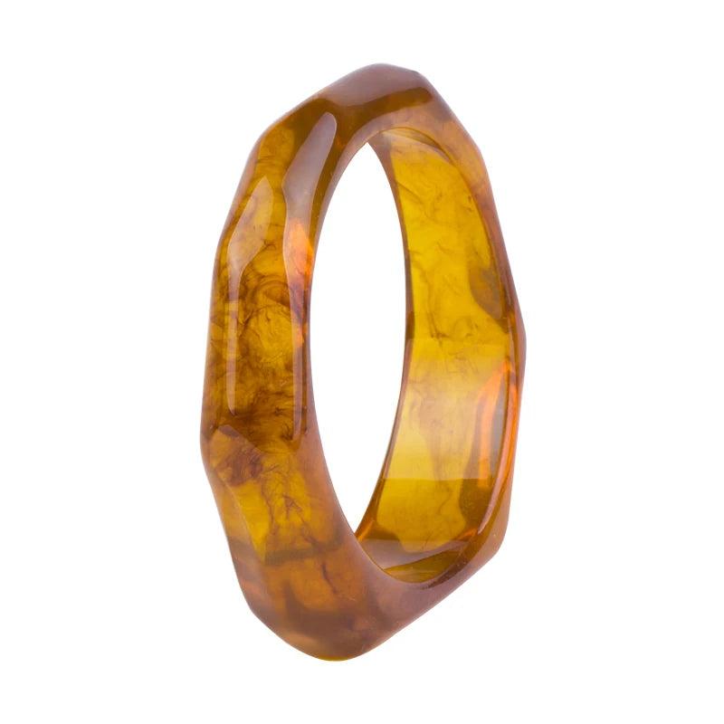 Resin Cuff Bracelets Bangles Geometric Acrylic Female Charm Party Jewelry
