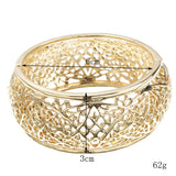 Moroccan Hollow Bracelet Open Wedding Jewelry