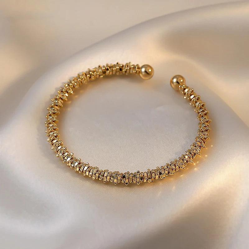 Copper Winding Open Bracelet Women's Daily Hundred Matching Accessories