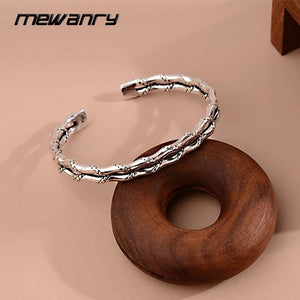 Mewanry Braided Strip Bracelet for Women Vintage Opening Birthday Jewelry