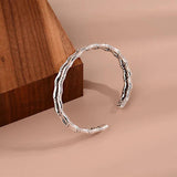 Mewanry Braided Strip Bracelet for Women Vintage Opening Birthday Jewelry