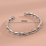 Mewanry Braided Strip Bracelet for Women Vintage Opening Birthday Jewelry