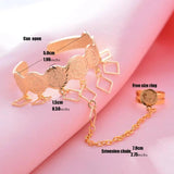Copper Coin Baby Bangles Kids Dubai Jewelry Cuff Bracelet Ring Boys Children