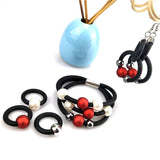 Pearl Bracelet Women Charm Bangles Soft Rubber Bohemia Hand Chains