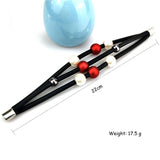 Pearl Bracelet Women Charm Bangles Soft Rubber Bohemia Hand Chains