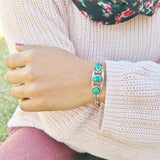 Temperament Ladies Stone Bracelet Romantic Style Party Jewelry