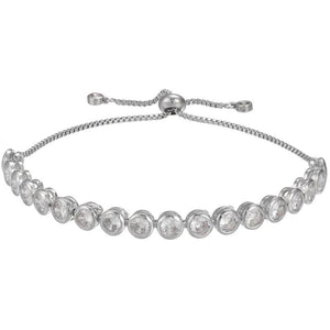 Adjustable Round Crystal Bracelet for Women