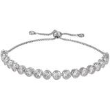 Adjustable Round Crystal Bracelet for Women