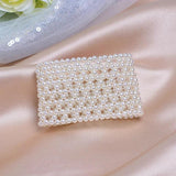 Romantic Charm Bracelet Knitting Pearl Bangle Multilayer Bracelet