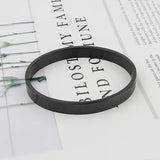 Stainless Steel Couples Bracelet Roman Numerals Lover Cuff Bangle Wedding