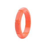Geometric Bamboo Pattern Bangle for Women