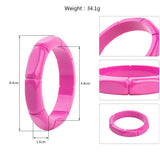 Geometric Bamboo Pattern Bangle for Women