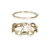 Kshmir Geometric Bracelet Retro Punk Party Metal Link Bracelet