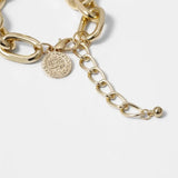 Kshmir Geometric Bracelet Retro Punk Party Metal Link Bracelet