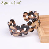 Bohemian Resin Cuff Wave Bracelet Bangle For Women