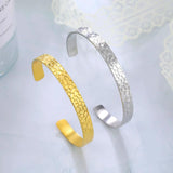 Skyrim Geometric Cuff Bracelet Stainless Steel Bangle Jewelry Gift