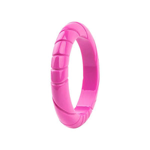 Vintage Resin Acrylic Cuff Bracelet Bangles
