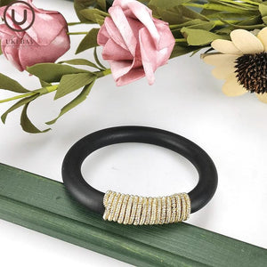 Women Charm Bangle Bracelets Jewelry 4 Colors