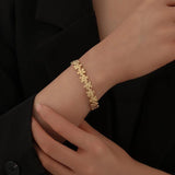 316L Stainless Steel Women's Bangles Geometric Shape Bangle