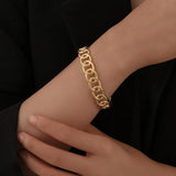 316L Stainless Steel Women's Bangles Geometric Shape Bangle
