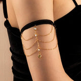 Bohemian Stone Arm Chain Bracelet Beach Harness Arm Jewelry