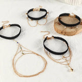 Bohemian Stone Arm Chain Bracelet Beach Harness Arm Jewelry