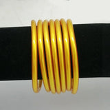 Buddhist Temple Rush Bracelet Multicolor Silicone Tube Wristband & Bangles