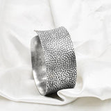 Vintage Tibetan Silver Carving Boho Ethnic Cuff Bracelet