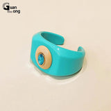 Vintage Geometric Resin Wide Bracelet for Women