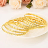 4pcs Ethiopian African Dubai Bracelet Party Wedding Ornament