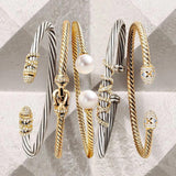 Stackable Bangle Cuff 316L Stainless Steel Bracelet