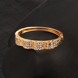 Middle East Crystal Arabic Bridal Cuff Bracelet