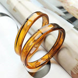Japanese Multi-color Acrylic Resin Bangles Jade Bracelet