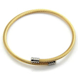 Elegance Round Pulseiras Fine Jewelry Stainless Steel Bracelet for Women