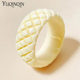 Geometric Vintage Bangle Bracelets for Women with Charm