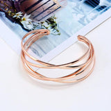 Silver Hollow Geometric Indian Jewelry Femme Vintage Bangles