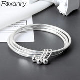 INS Couples Bracelet Party Jewelry for Women Creative Ball Pendant Geometric
