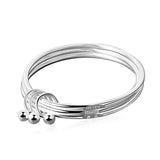 INS Couples Bracelet Party Jewelry for Women Creative Ball Pendant Geometric