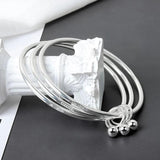 INS Couples Bracelet Party Jewelry for Women Creative Ball Pendant Geometric