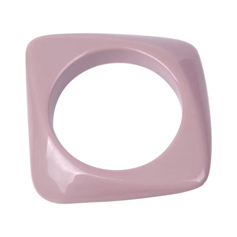 Colorful Acrylic Bracelets Bangles for Women