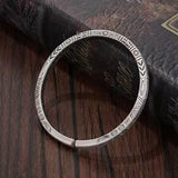 Vintage Engraved Sun Totem Bracelet Men Women Couple Gift