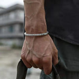 Vintage Engraved Sun Totem Bracelet Men Women Couple Gift