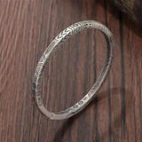Vintage Engraved Sun Totem Bracelet Men Women Couple Gift